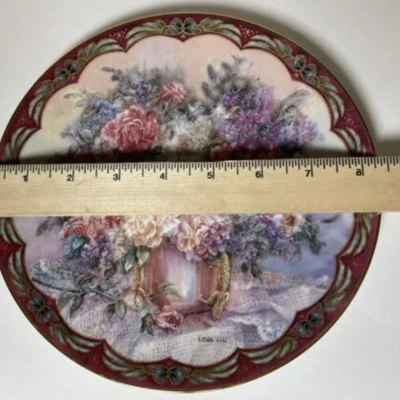 Magic Makers Plate by Lena Liu #1 In Flower Fairies 22 karat gold Decoration - Picture 7 of 8